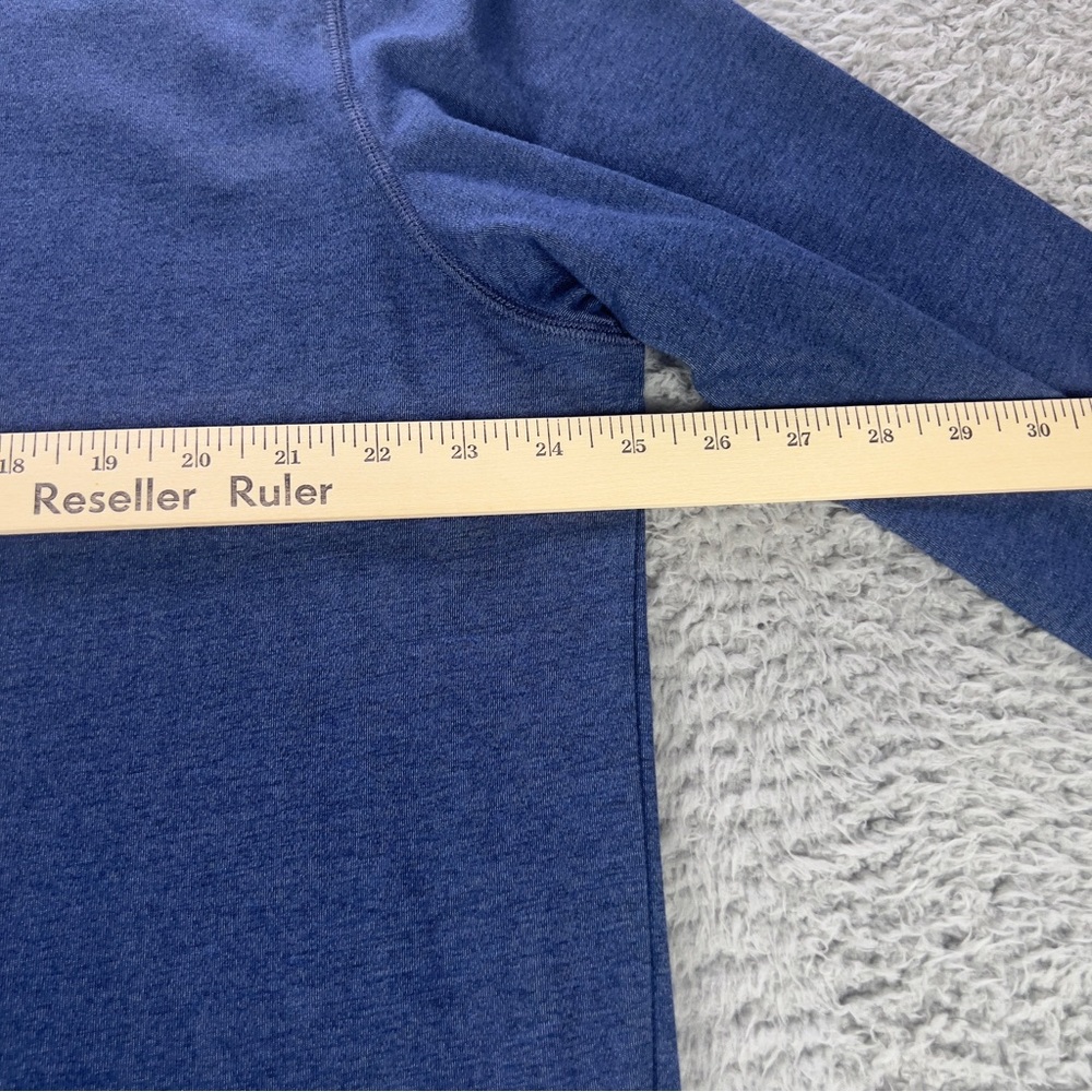 Tommy Bahama Pullover Mens XL Blue IslandZone Quarter Zip Long Sleeve Preppy - Picture 6 of 7